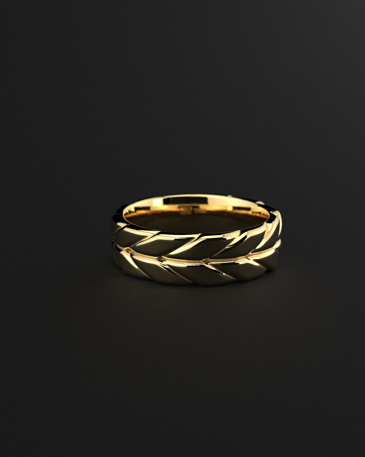 Woven Ring by Seekers Men's Jewelry