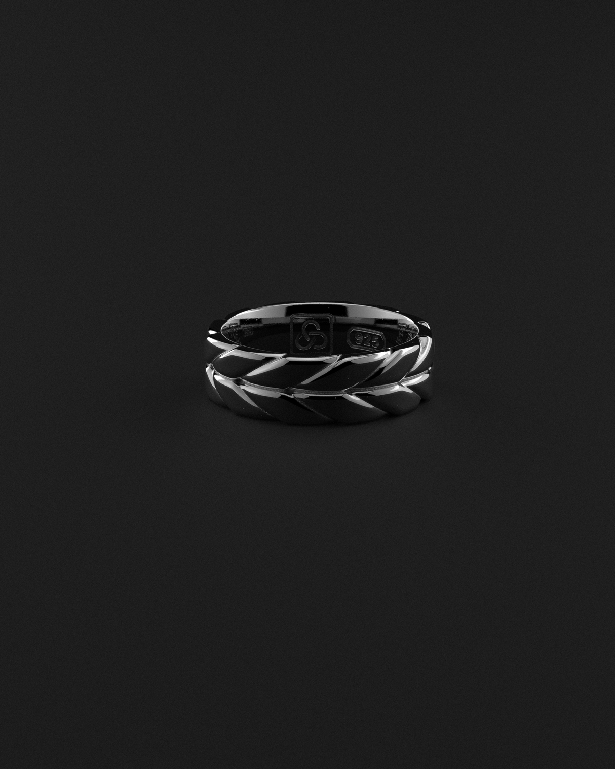 Woven Ring by Seekers Men's Jewelry