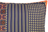 Tribal Joey Ethnic Silk Pillow by Bareens Designer Rugs