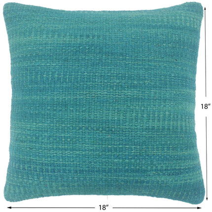 Turkish Bohemian Lawton Hand Woven Kilim Pillow by Bareens Designer Rugs