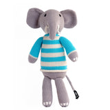 Elephant in Sweater, Blue by Melange Collection