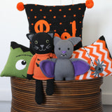 Boo 10" Pillow by Melange Collection