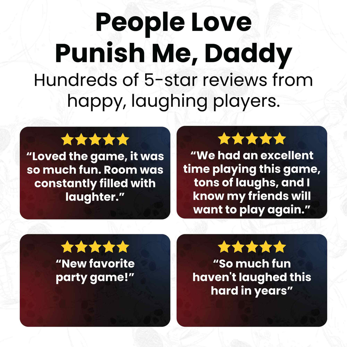 Punish Me, Daddy Card Game by Zombie Ghost Games