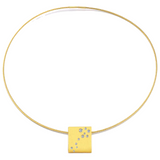 PT094G B.Tiff Gold Pavé Galaxie Pendant by B.Tiff New York