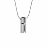 PT099W B.Tiff .02ct 3D Cross Croixlumière Pendant Necklace by B.Tiff New York