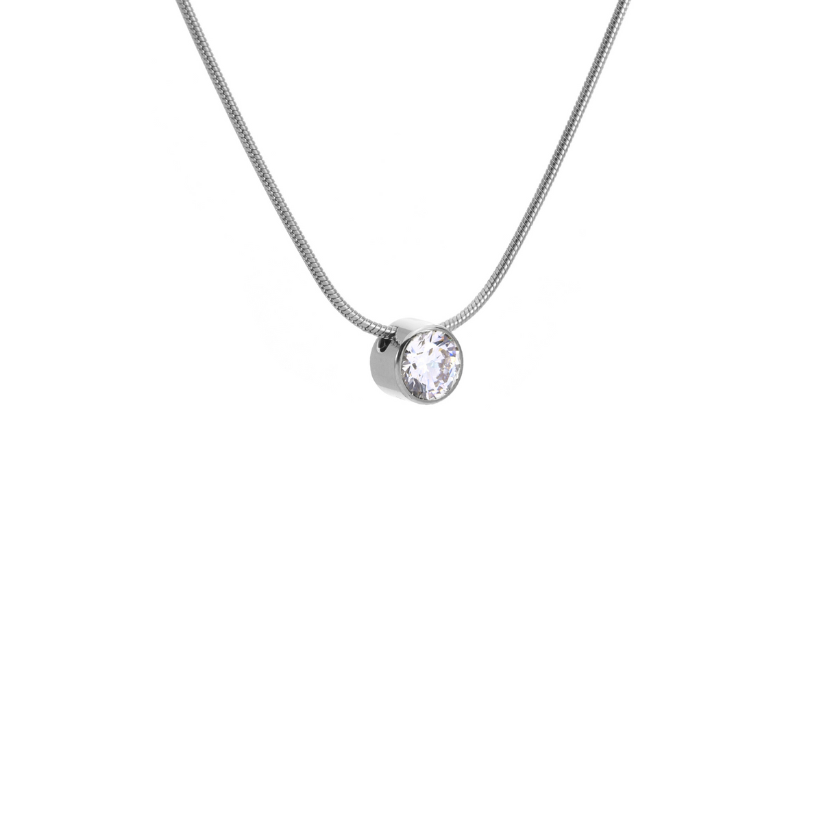 PT101W B.Tiff 1 ct Solitaire Pendant by B.Tiff New York