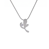 PT102W B.Tiff Lucky Clover Pendant by B.Tiff New York