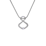 PT108W B.Tiff Infinite Pendant by B.Tiff New York