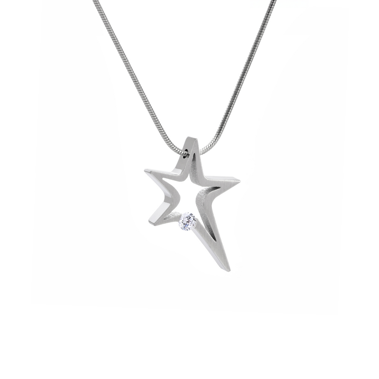 PT115W B.Tiff Shooting Star Pendant Necklace by B.Tiff New York