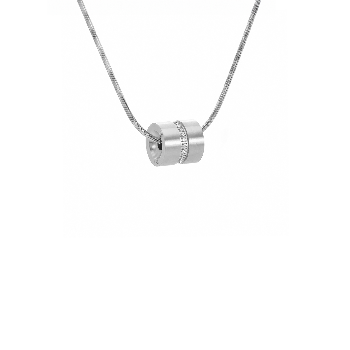 PT118W B.Tiff Barrel Pendant by B.Tiff New York