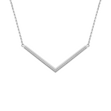 PT208W B.Tiff Pavé Viva Pendant Necklace by B.Tiff New York