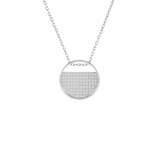 PT500W B.Tiff Pavé Lune Pendant by B.Tiff New York