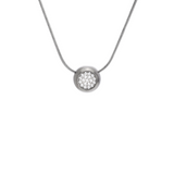 PT808W B.Tiff Pavé Globe Pendant by B.Tiff New York