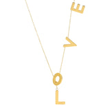 PTloveG B.Tiff Gold Adjustable Love Chain by B.Tiff New York