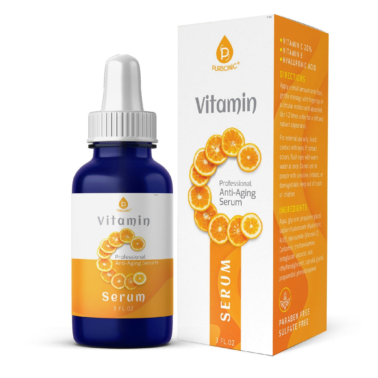 Vitamin C Serum (3 fl. oz) by Pursonic