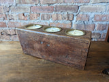 Sugar Mold 3 Hole & Candle Set by Distinct Bath & Body