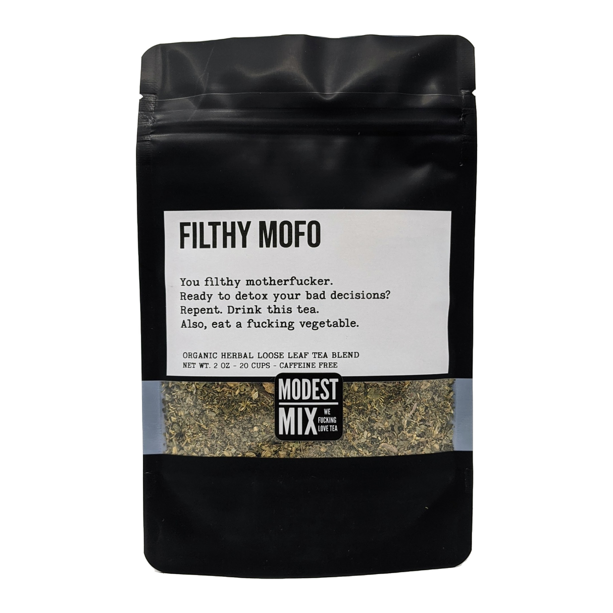 Filthy Mofo - Herbaceous & Floral Mix for Detoxing by ModestMix Teas