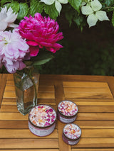 LOVE NOTES Rose + Pink Salt Candle by Ash & Rose