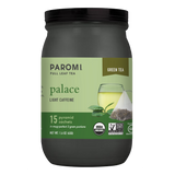 Organic Palace Green Tea, Full Leaf, in Pyramid Tea Bags by Paromi Tea