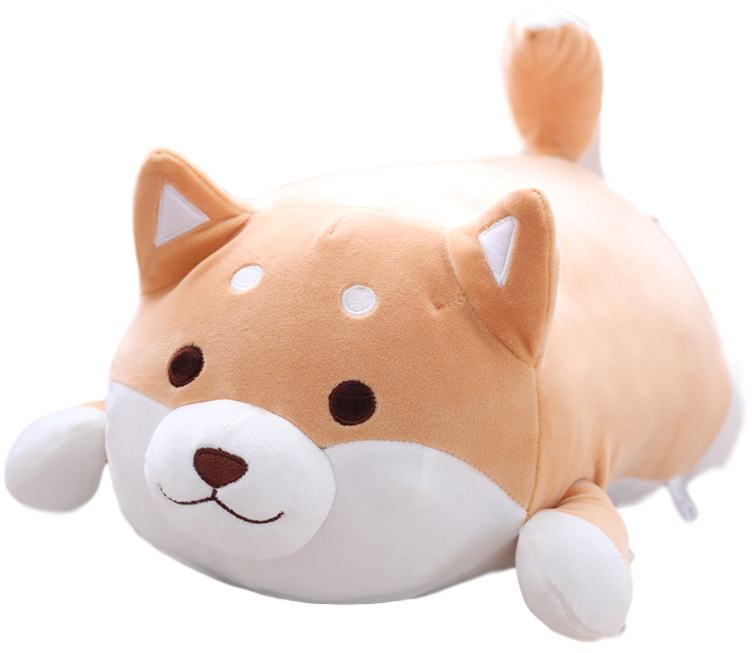 Happy/Sleepy Shibe Plushie (4 VARIANTS, 2 SIZES) by Subtle Asian Treats