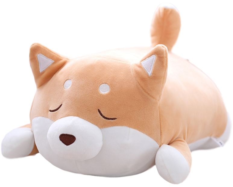 Happy/Sleepy Shibe Plushie (4 VARIANTS, 2 SIZES) by Subtle Asian Treats