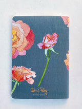 Notebook Set:  Red Carnations & Peach Roses by India & Purry