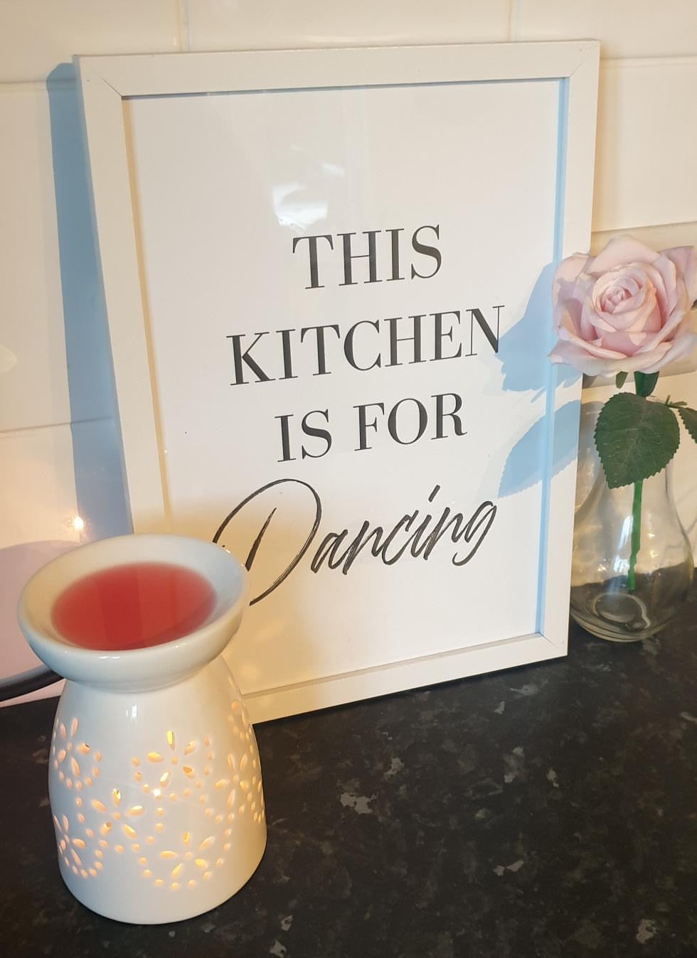 This Kitchen Is Made For Dancing Simple Wall Decor Print by WinsterCreations™ Official Store