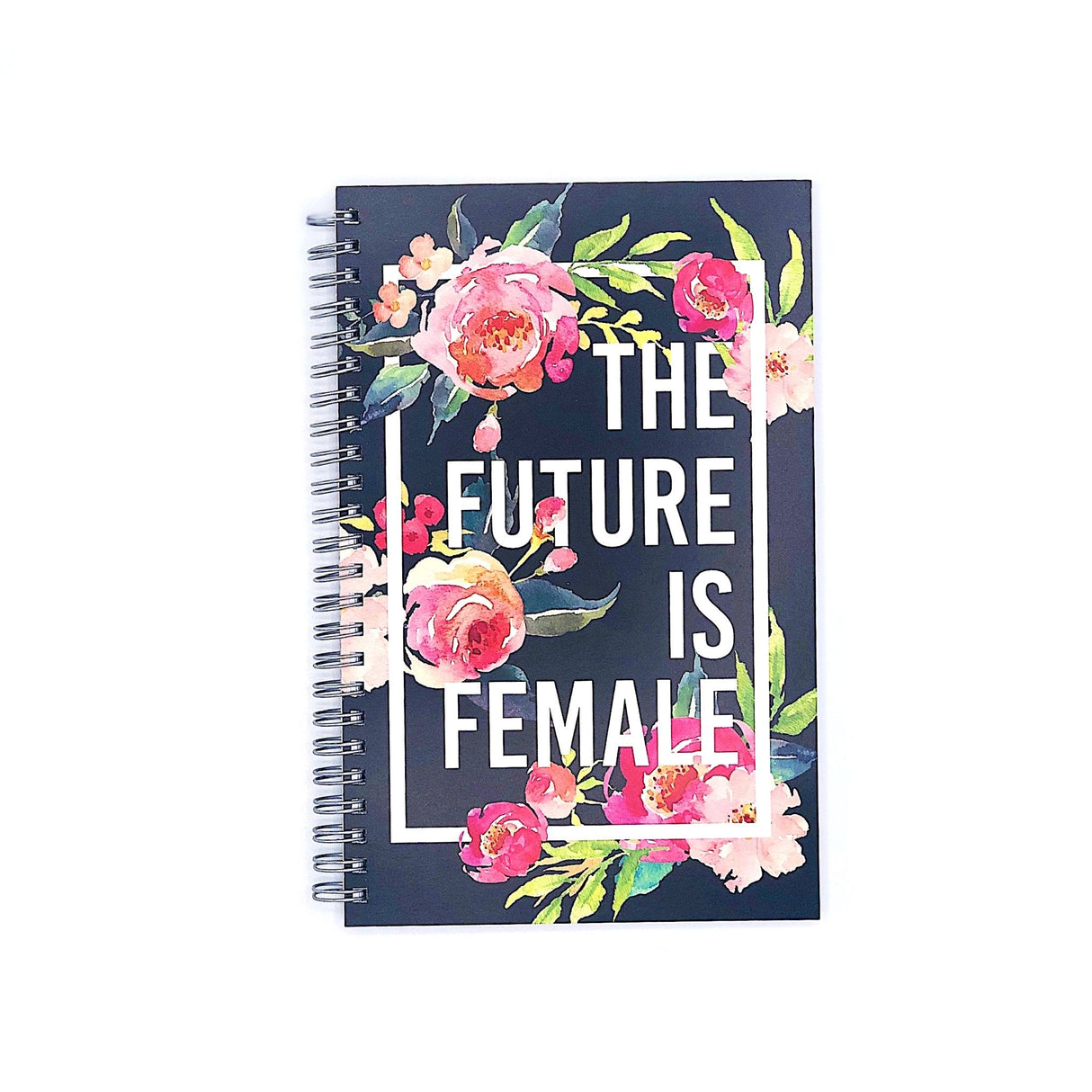 The Future Is Female :: Spiral Notebook by Effie's Paper