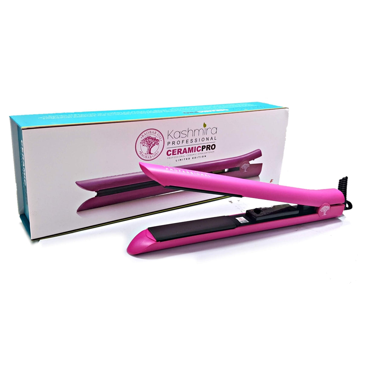 Ceramic Pro 1" Infrared & Ionic Technology Flat Iron - Pink