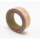 Pink and Gold Filament Washi Tape | Gift Wrapping and Craft Tape by The Bullish Store