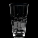 CITY SKYLINES Pint Glasses by LumEngrave