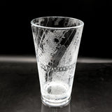 CITY STREET MAP Pint Glasses by LumEngrave