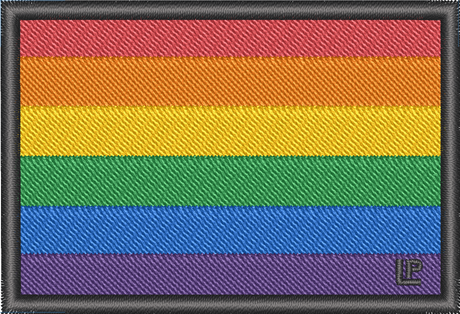 LGBTQ Morale Patch by Proud Libertarian