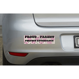 Proud Cat Parent Bumper Sticker by The Bullish Store