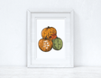 Pumpkin Spice & Everything Nice Halloween Autumn Seasonal Wall Home Decor Print by WinsterCreations™ Official Store - Vysn