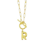 Modern Classic Initial Necklace by Ellisonyoung.com