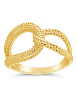 Sutton Interlocking Chain Ring by Sterling Forever