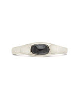 Black Onyx Signet Ring by Sterling Forever