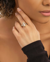 Chiara CZ Cocktail Ring by Sterling Forever