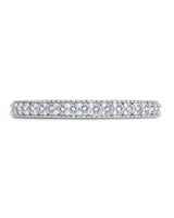 Sterling Silver Thin CZ Band Ring by Sterling Forever