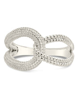 Sutton Interlocking Chain Ring by Sterling Forever