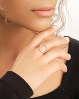 Sterling Silver Open Circle Ring by Sterling Forever