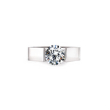 RG093W B.Tiff 2 ct Round Solitaire Engagement Ring by B.Tiff New York