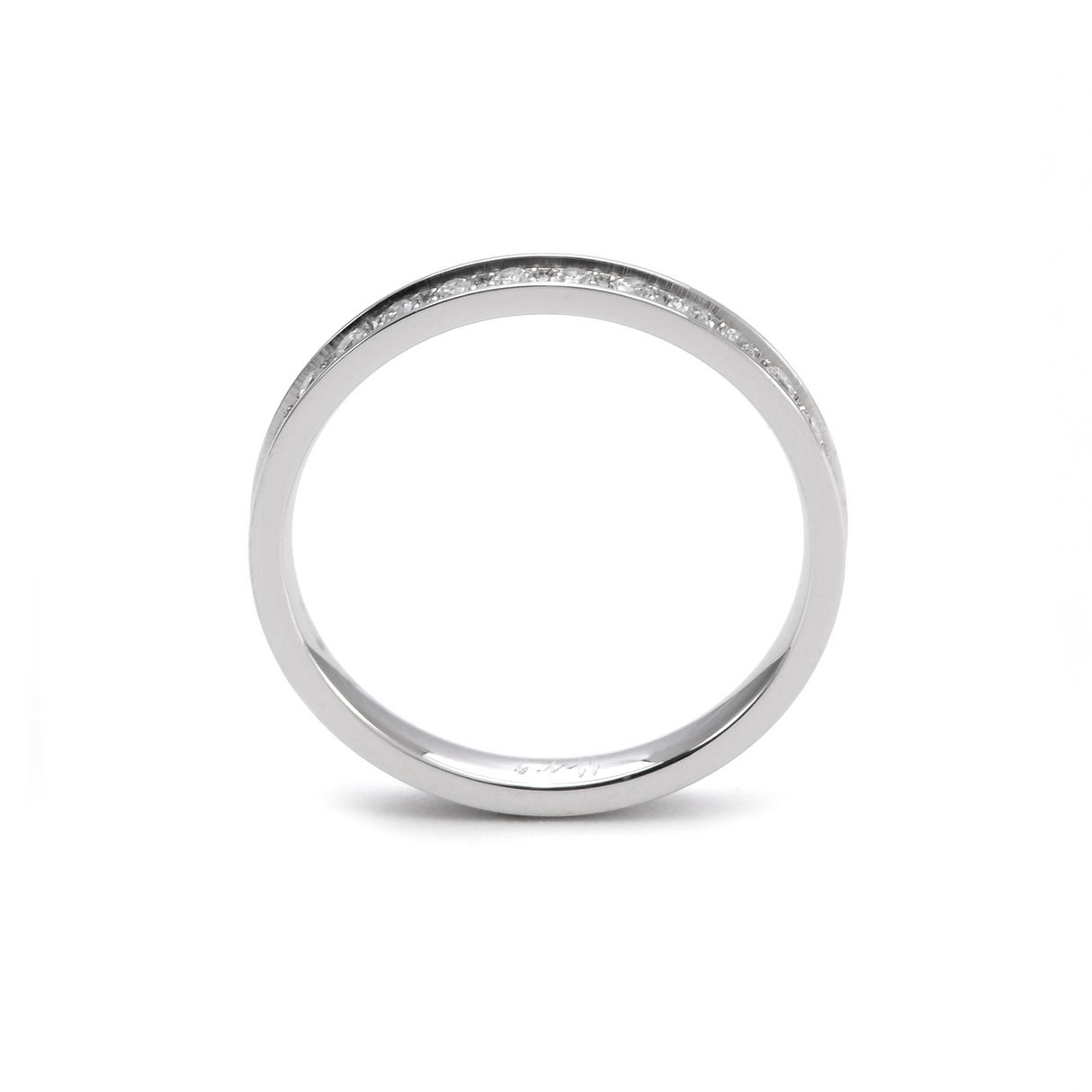 RG111W B.Tiff Stacking .01 ct Eternity Ring [Thin Band] by B.Tiff New York