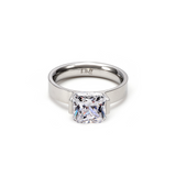 RG228W B.Tiff 2 ct Cushion Cut Engagement Ring by B.Tiff New York