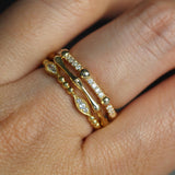 14k Diamond Eternity Wedding Band by VicStoneNYC Fine Jewelry