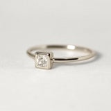 Princess Cut Diamond Engagement Ring in 14k Gold by VicStoneNYC Fine Jewelry