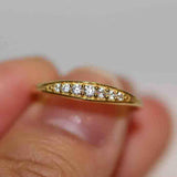 14k Diamond Eternity Wedding Band by VicStoneNYC Fine Jewelry