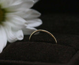 14k little thin ring - handcraft jewelry brand by VicStoneNYC Fine Jewelry