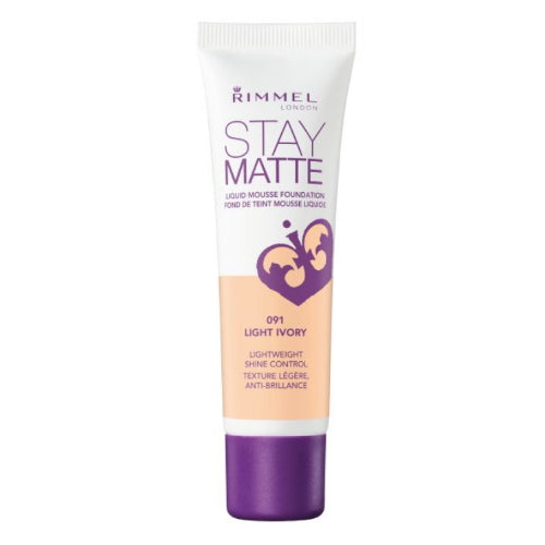 RIMMEL LONDON Stay Matte Liquid Mousse Foundation - Light Ivory